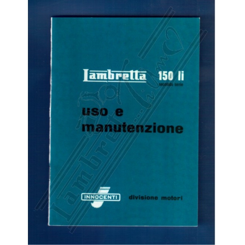 P 35 Libretto Uso E Manutenzione 150 Li 2 Serie